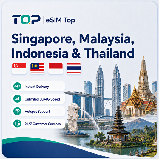 Singapore, Malaysia, Indonesia & Thailand